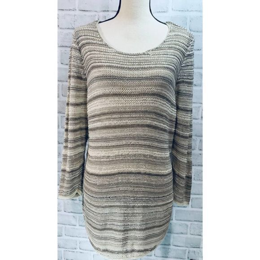 Orvis Womens‎ Loose Knit Tunic Sweater  XL Size